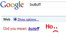 Did you mean butoff? No..